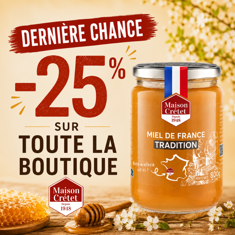 SOLDES ETE 2026 : -25% sur tout le site -  Remise automatiquement appliquée dans le panier